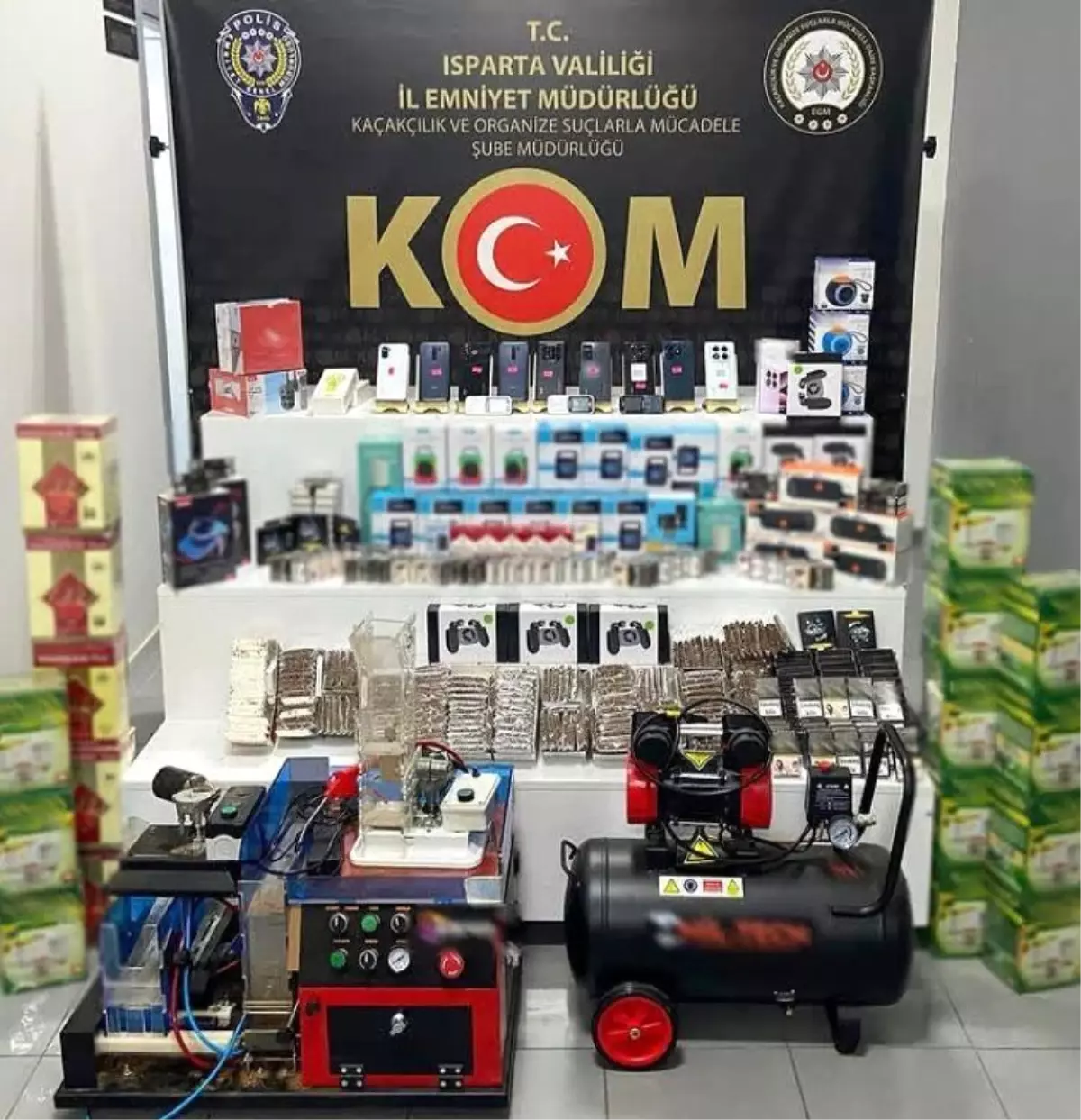 ispartada kacakcilik operasyonu cok sayida kacak urun ele gecirildi 5Jt5BRUv