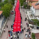 Avanos’ta 19 Mayıs Kutlamaları: Dev Türk Bayrağı 135 Metreyle Gururla Taşındı