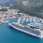 Muğla’ya Gelen Dev Gemiden Binlerce Turist Limanda Ayrıldı