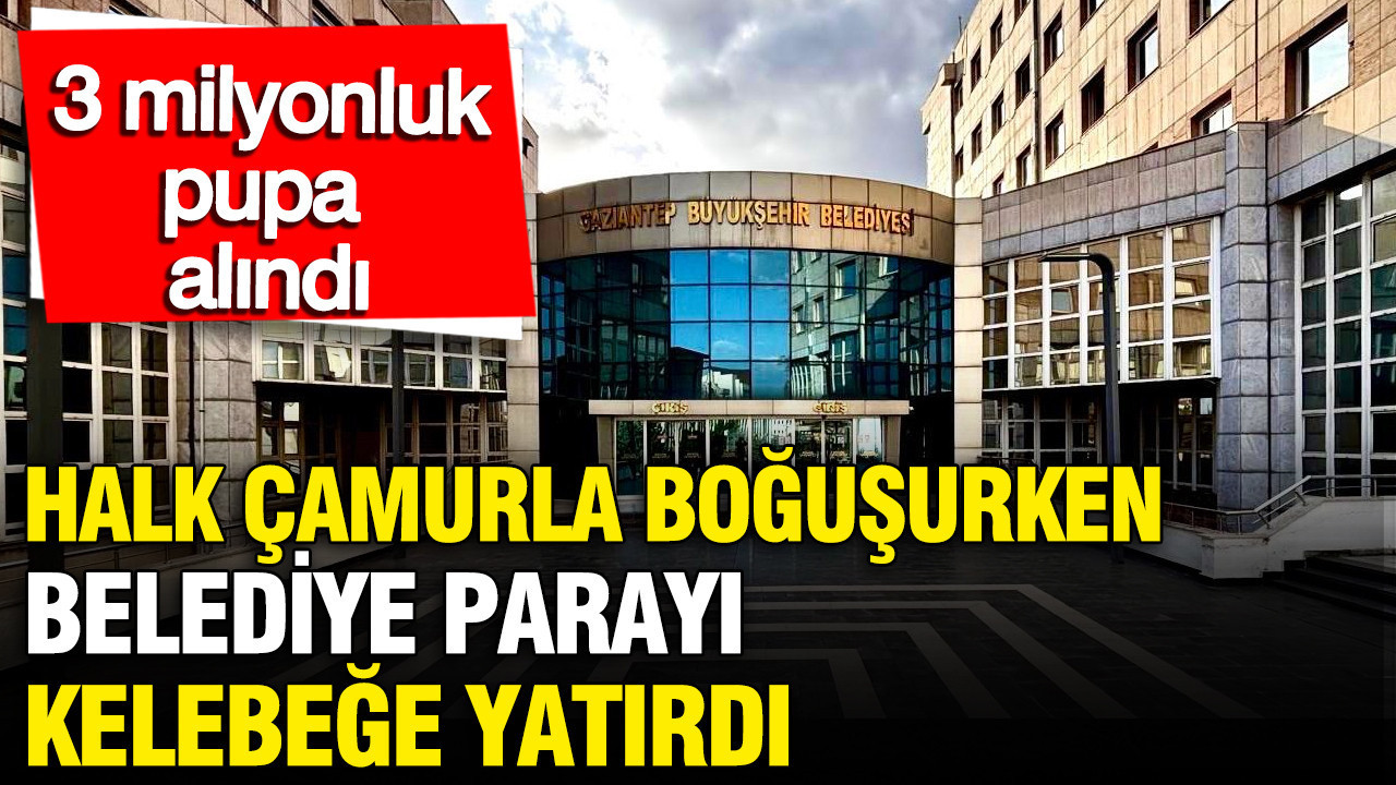 Gaziantep Belediyesi’nin 3 Milyonluk Kelebek Yatırımı Tepki Topladı