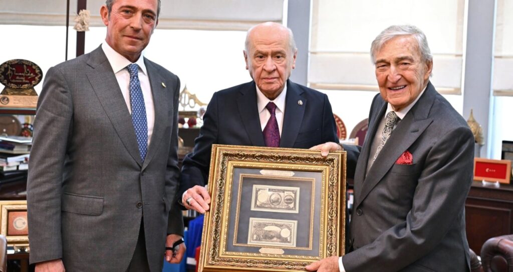 Rahmi Koç ve Ali Koç, Devlet Bahçeli’yi Ziyaret Etti